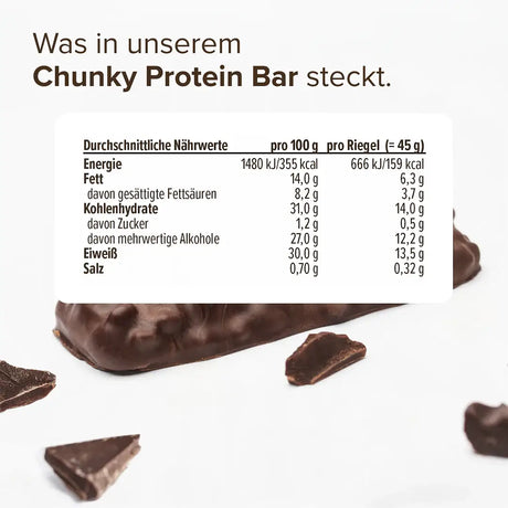 Protein Bar Chunky Chocolate Brownie kaufen -  edubily Proteinriegel  - Fitness Onlineshop