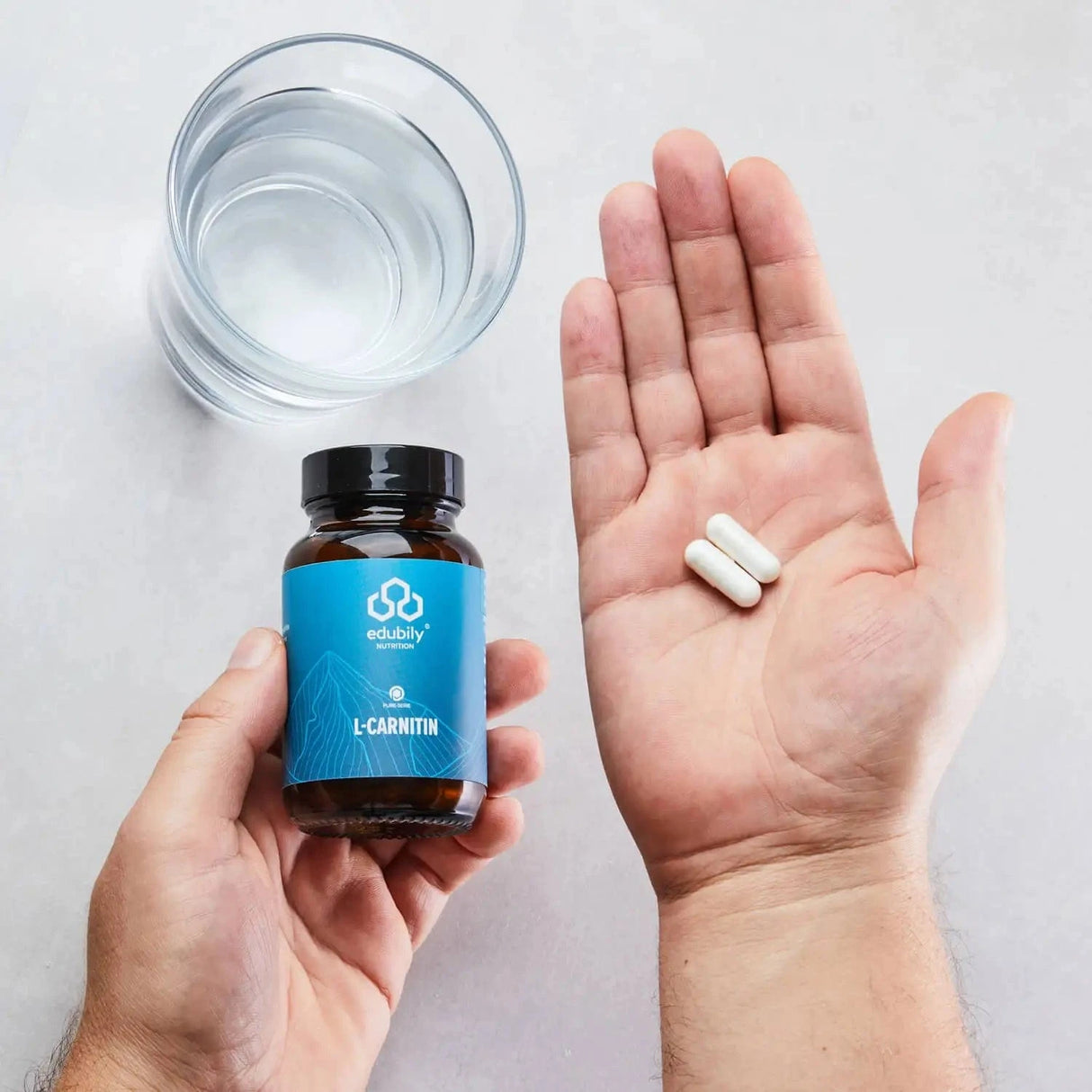 PURE L-Carnitin kaufen -  edubily Weitere Aminosäuren  - Fitness Onlineshop