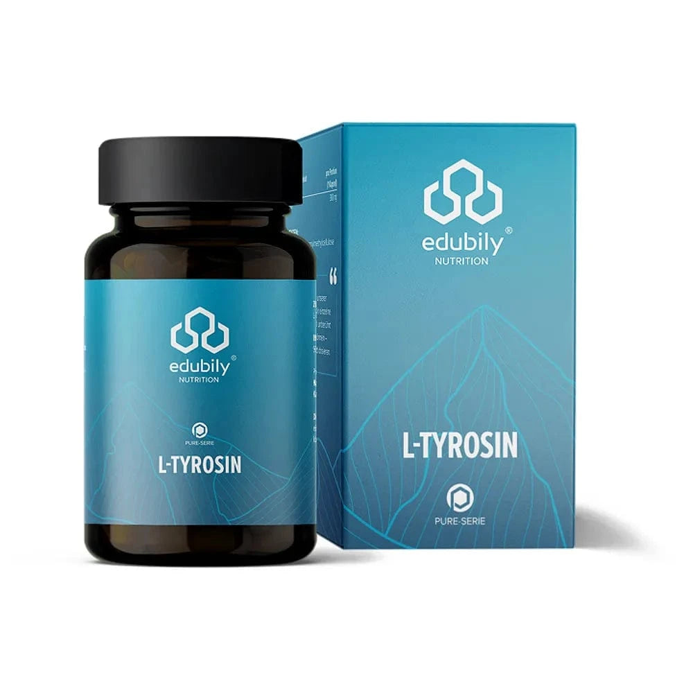Acquista capsule di L-tirosina PURE -  edubily Altri aminoacidi  - Negozio online di articoli per il fitness