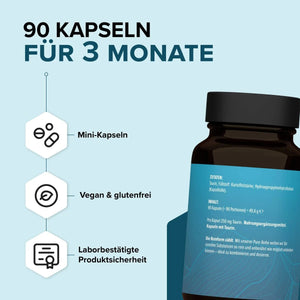 PURE Taurin Kapseln kaufen -  edubily Weitere Aminosäuren  - Fitness Onlineshop