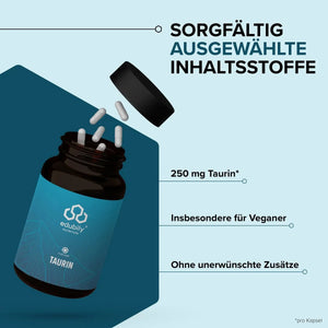 PURE Taurin Kapseln kaufen -  edubily Weitere Aminosäuren  - Fitness Onlineshop