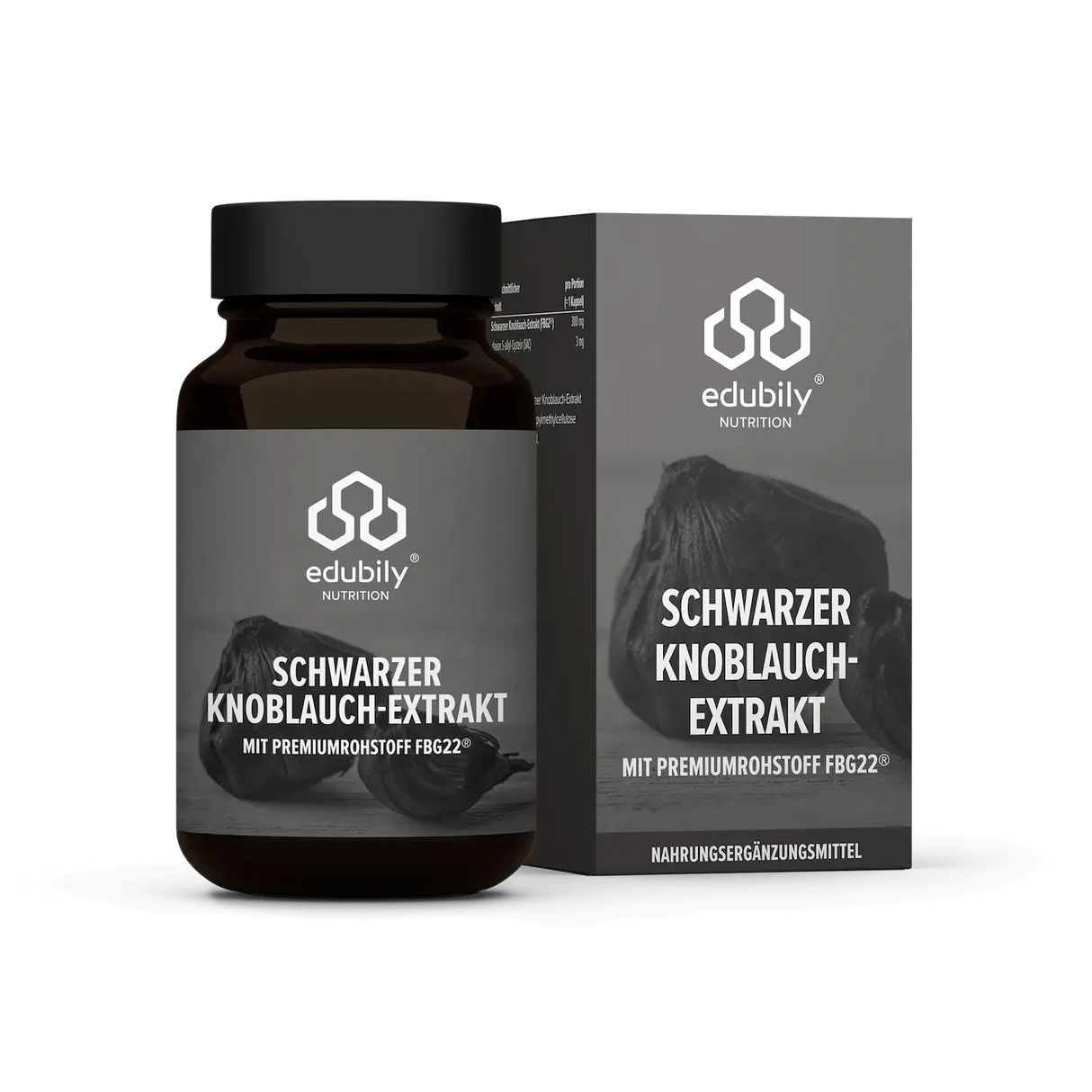 Schwarzer Knoblauch kaufen -  edubily Gesundheit  - Fitness Onlineshop