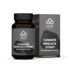 Schwarzer Knoblauch kaufen -  edubily Gesundheit  - Fitness Onlineshop
