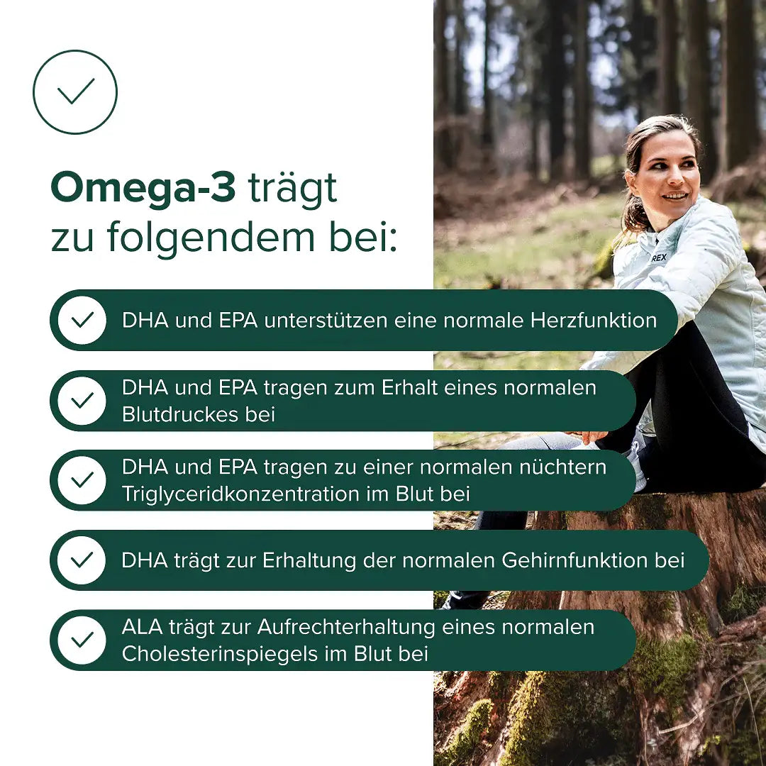 Veganes Omega-3 Öl kaufen -  edubily Omega 3  - Fitness Onlineshop