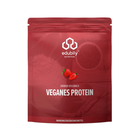 Veganes Proteinpulver Erdbeere kaufen -  edubily Vegane Proteinpulver  - Fitness Onlineshop