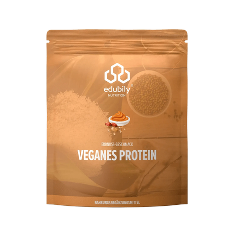 Veganes Proteinpulver Erdnuss kaufen -  edubily Vegane Proteinpulver  - Fitness Onlineshop
