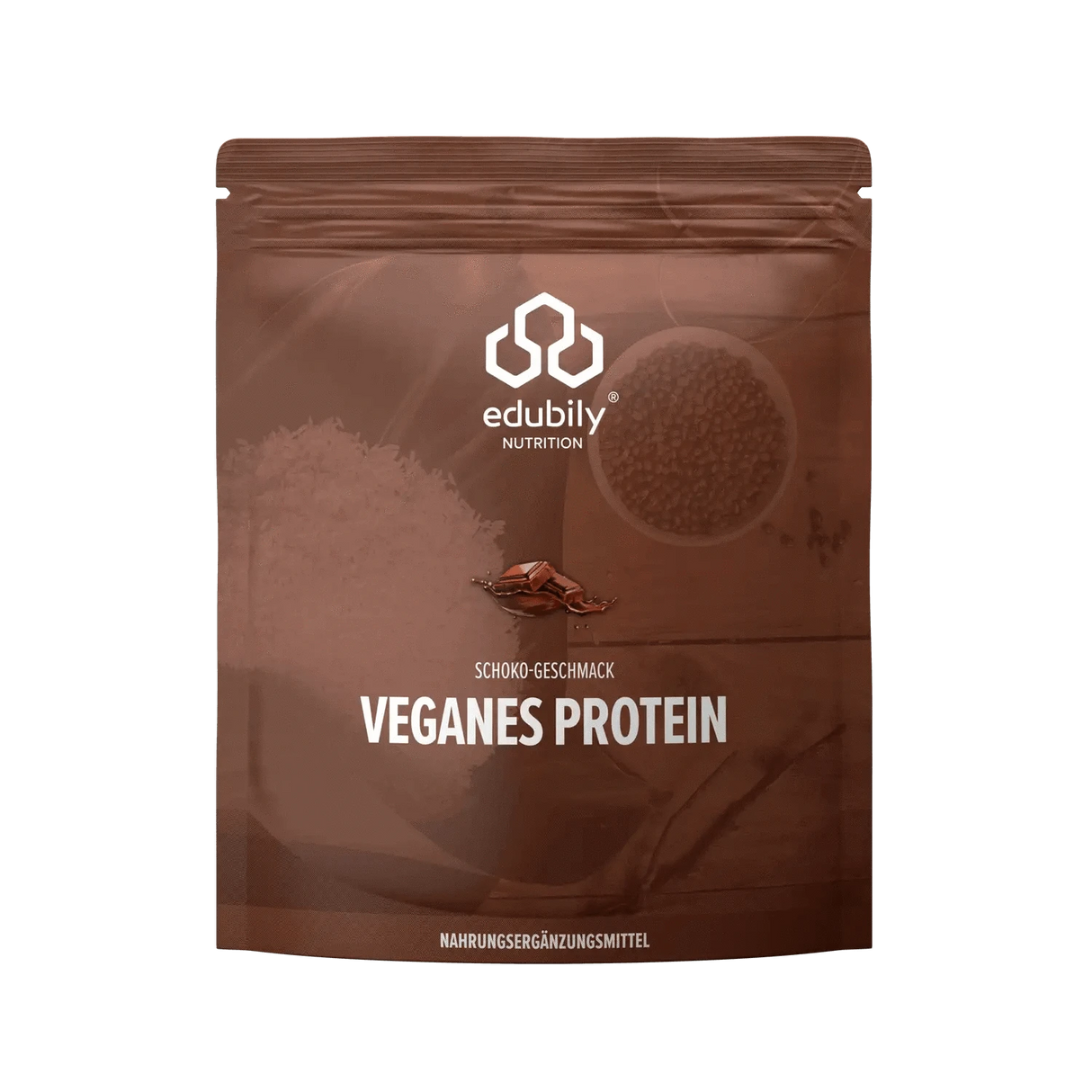 Veganes Proteinpulver Schoko kaufen -  edubily Vegane Proteinpulver  - Fitness Onlineshop