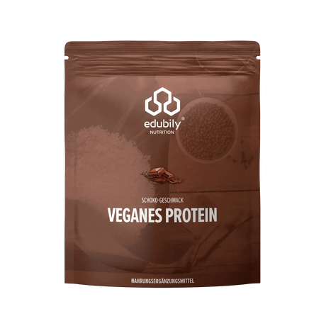 Veganes Proteinpulver Schoko kaufen -  edubily Vegane Proteinpulver  - Fitness Onlineshop