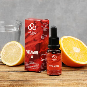 Vitamin A (reines Retinol) kaufen -  edubily Vitamine  - Fitness Onlineshop