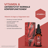 Vitamin A (reines Retinol) kaufen -  edubily Vitamine  - Fitness Onlineshop