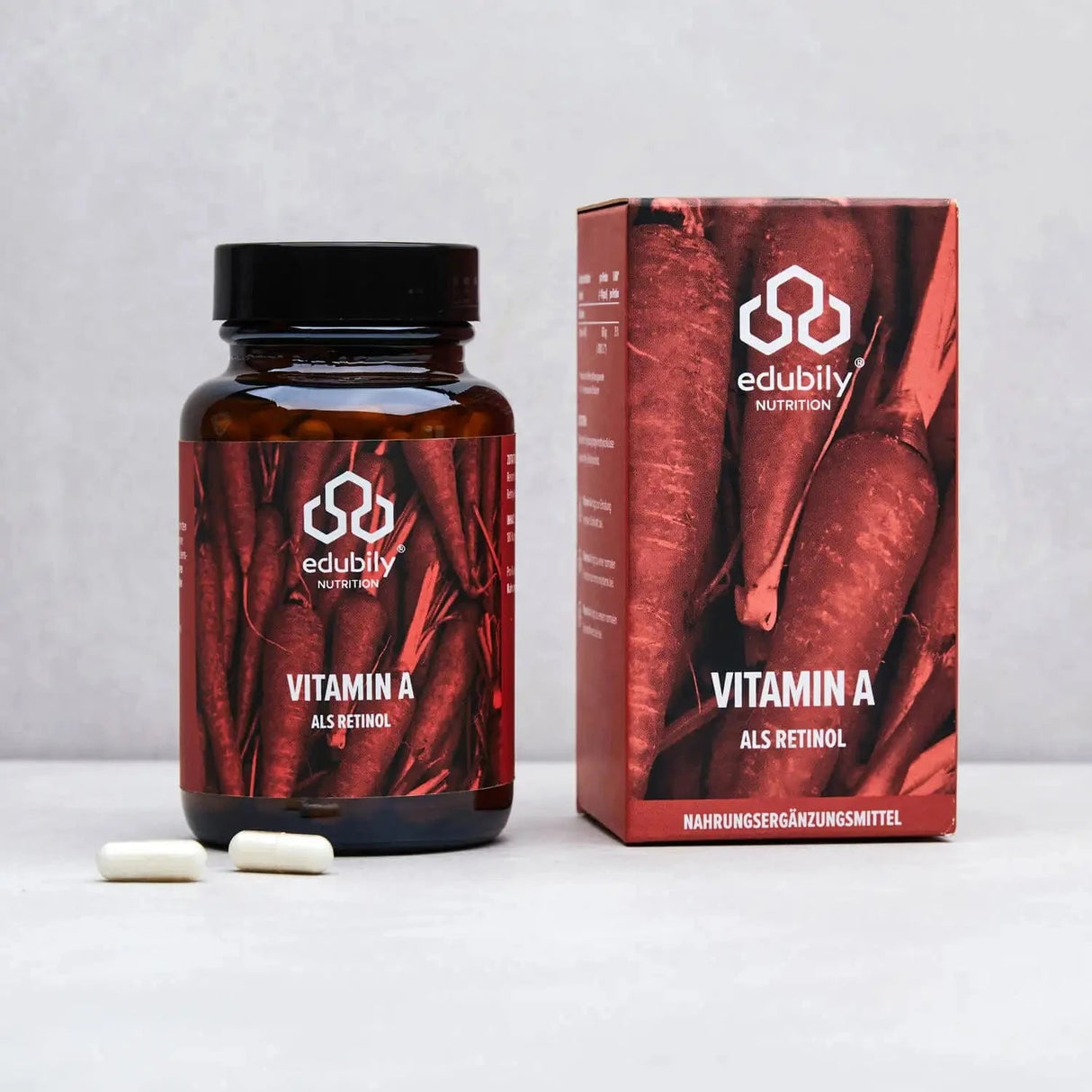 Vitamin A (reines Retinol) kaufen -  edubily Vitamine  - Fitness Onlineshop