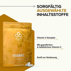 Vitamin C Kapsel kaufen -  edubily Vitamine  - Fitness Onlineshop