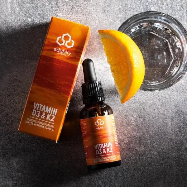 Vitamin D3 & K2 Tropfen 30 ml kaufen -  edubily Vitamine  - Fitness Onlineshop
