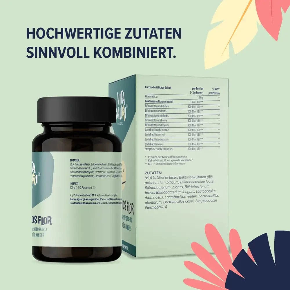 Vitasauri® - Kids Flor kaufen -  edubily Verdauung  - Fitness Onlineshop