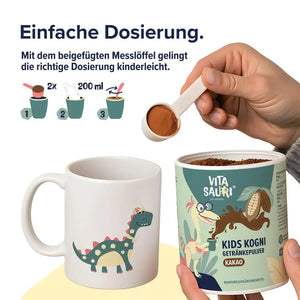 Vitasauri® Kids Kogni Getränkepulver kaufen -  edubily Vitamine  - Fitness Onlineshop