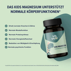 Vitasauri® Kids Magnesium kaufen -  edubily Magnesium (Mineralstoff)  - Fitness Onlineshop