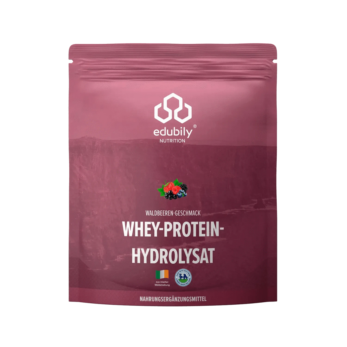 Buy Whey Hydrolysate Powder Made from Pasture-Raised Milk with Wild Berries - edubily Whey Protein Powder - Online Fitness Store