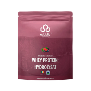 Whey-Hydrolysat Pulver aus Weidemilch Waldbeere kaufen -  edubily Whey Proteinpulver  - Fitness Onlineshop