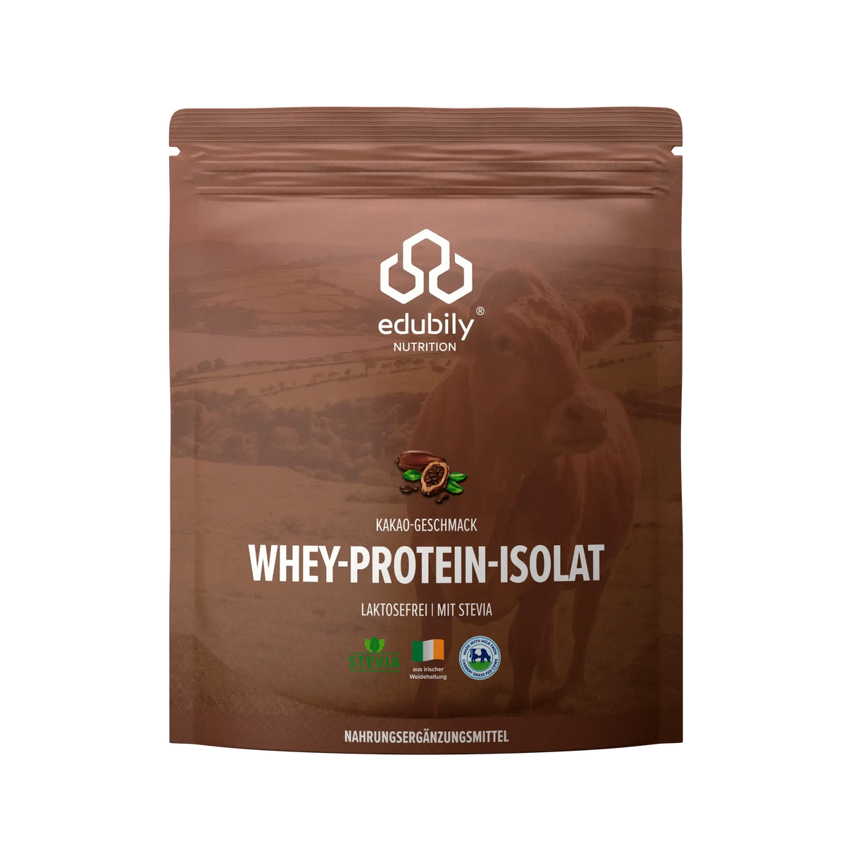 Buy Whey Isolate Powder Made from Pasture-Raised Milk with Cocoa - edubily Whey Protein Powder - Online Fitness Store