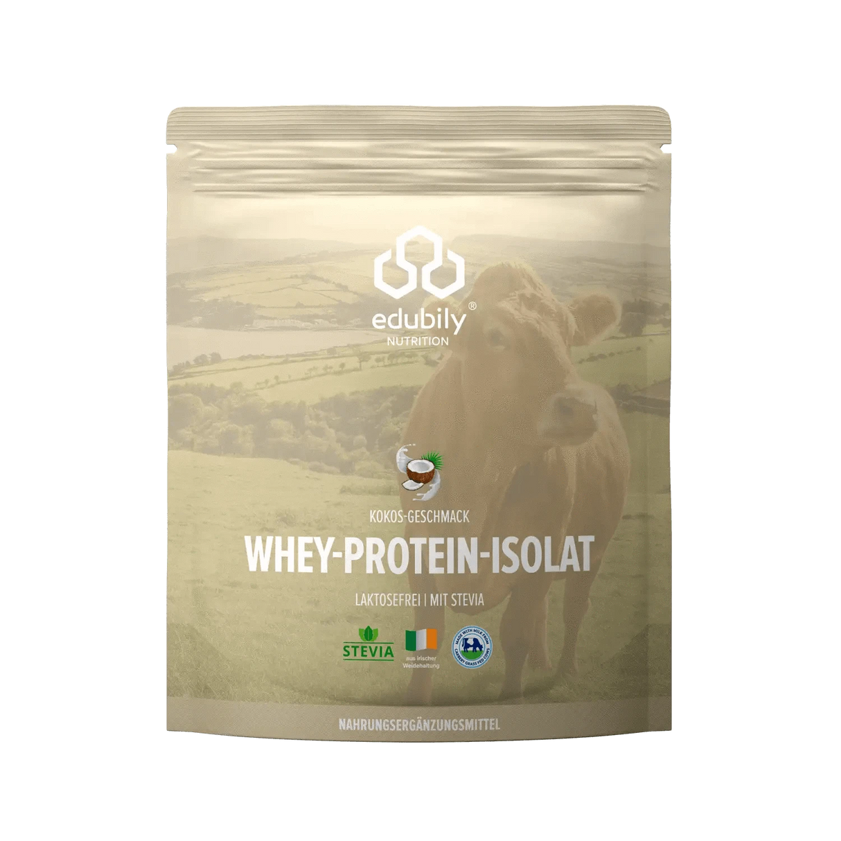 Buy Whey Isolate Powder Made from Grass-Fed Milk and Coconut - edubily Whey Protein Powder - Online Fitness Store