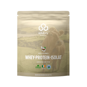 Whey-Isolat Pulver aus Weidemilch Kokos kaufen -  edubily Whey Proteinpulver  - Fitness Onlineshop