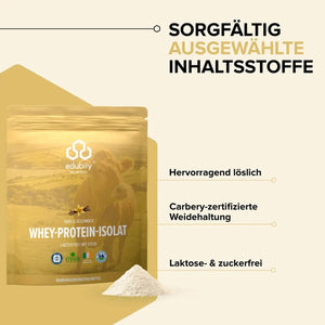 Whey-Isolat Pulver aus Weidemilch kaufen -  edubily Whey Proteinpulver  - Fitness Onlineshop