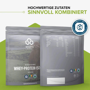 Whey-Isolat Pulver aus Weidemilch kaufen -  edubily Whey Proteinpulver  - Fitness Onlineshop