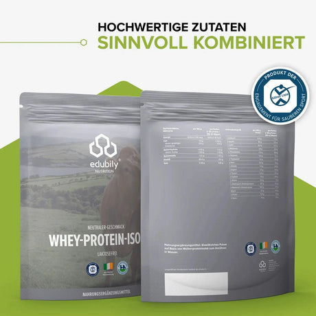 Whey-Isolat Pulver aus Weidemilch kaufen -  edubily Whey Proteinpulver  - Fitness Onlineshop