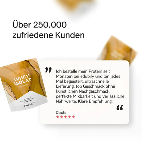 Whey-Isolat Pulver aus Weidemilch kaufen -  edubily Whey Proteinpulver  - Fitness Onlineshop