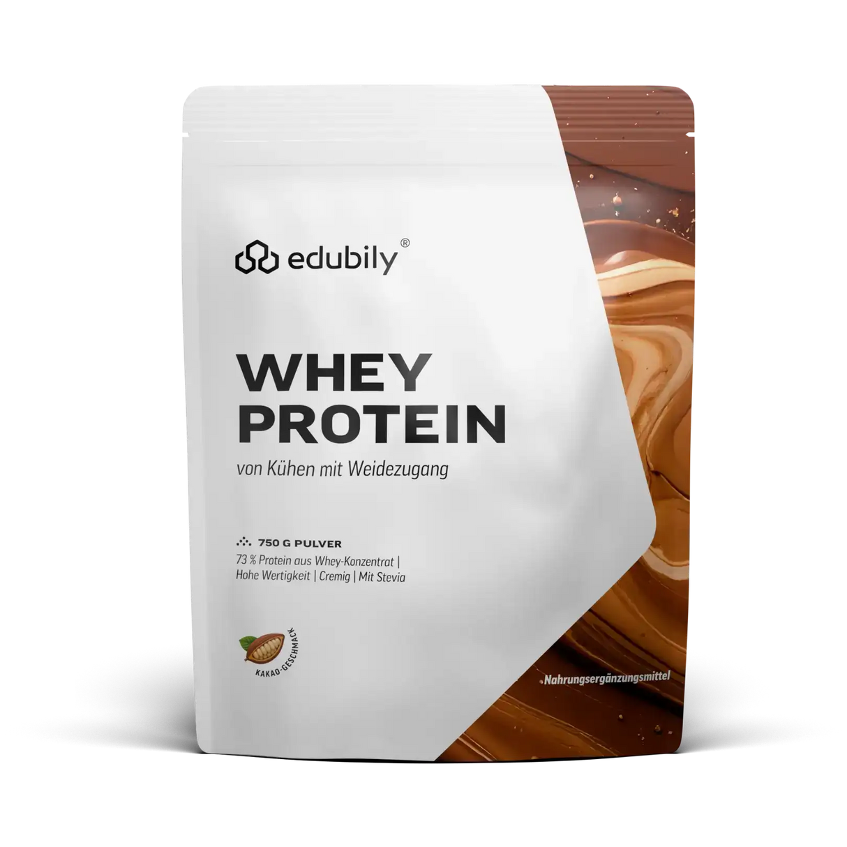 Whey Protein Konzentrat Kakao kaufen -  edubily Whey Proteinpulver  - Fitness Onlineshop