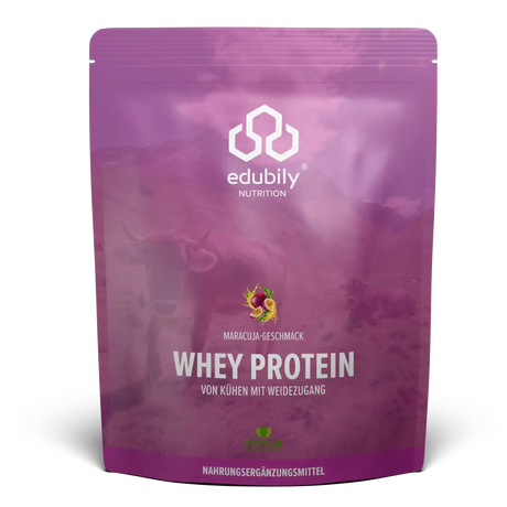 Whey Protein Konzentrat Maracuja kaufen -  edubily Whey Proteinpulver  - Fitness Onlineshop
