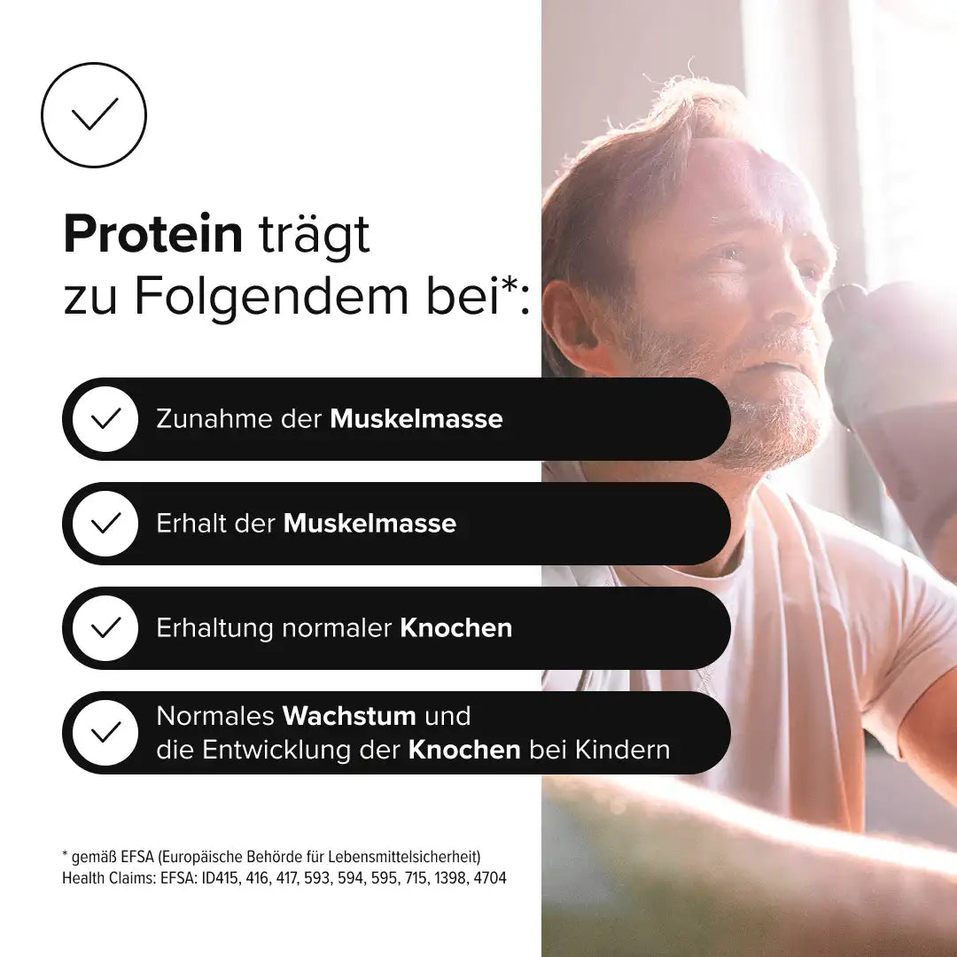 Whey Protein Konzentrat kaufen -  edubily Whey Proteinpulver  - Fitness Onlineshop