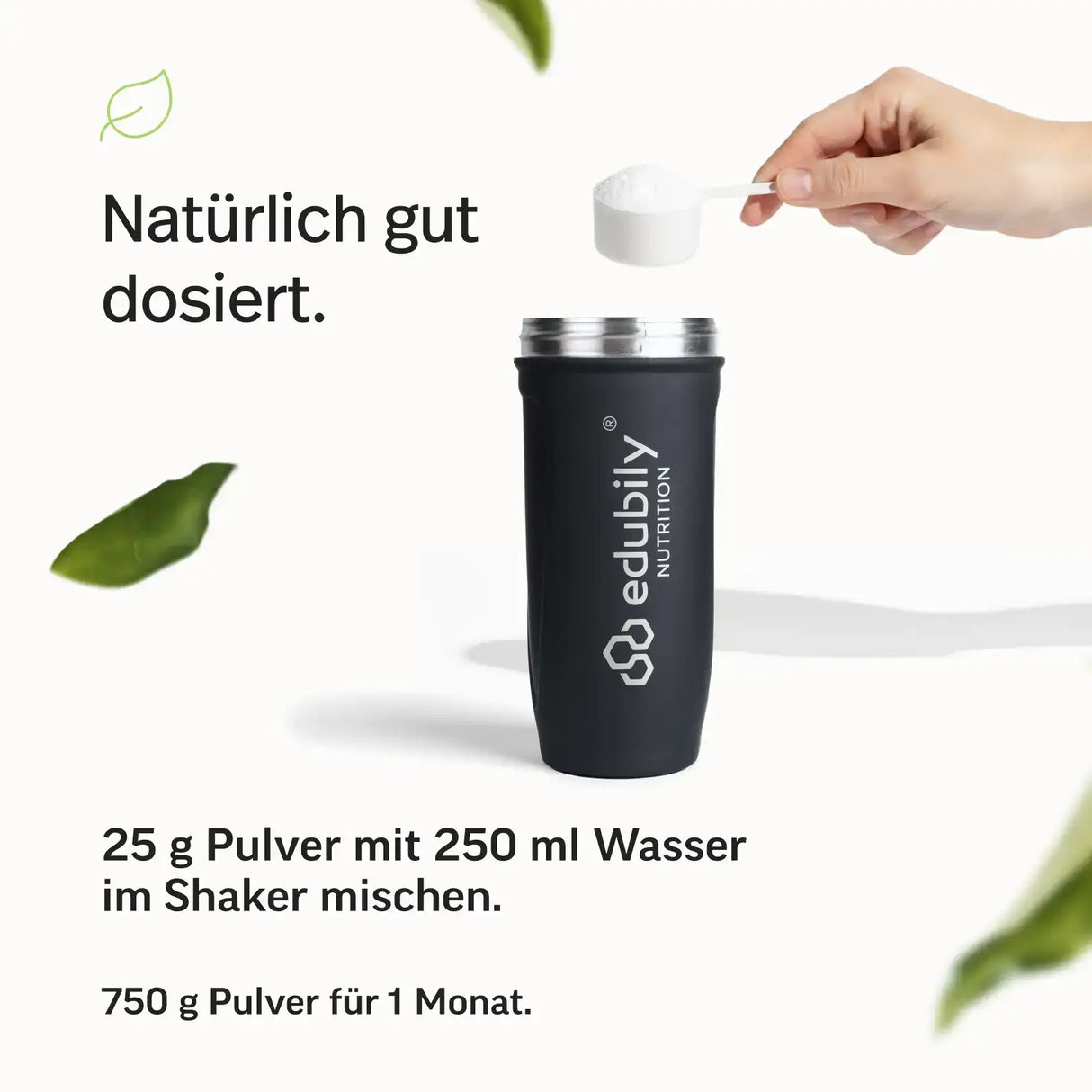 Whey Protein Konzentrat kaufen -  edubily Whey Proteinpulver  - Fitness Onlineshop
