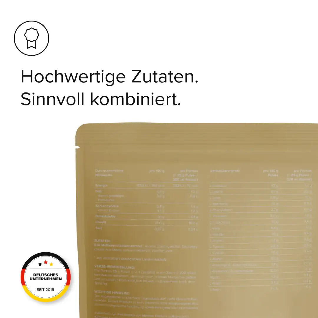 Whey Protein Konzentrat kaufen -  edubily Whey Proteinpulver  - Fitness Onlineshop
