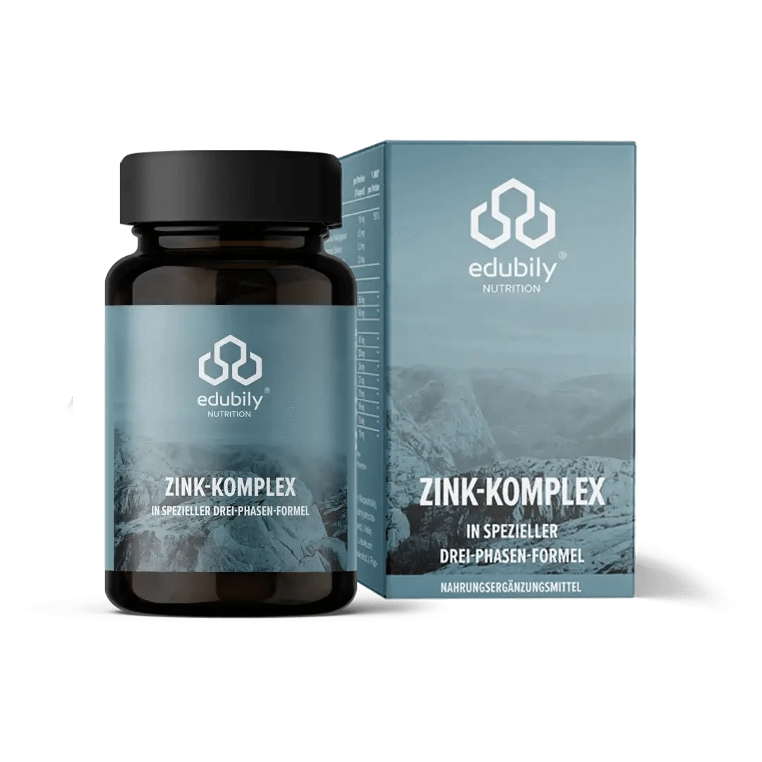 Zink-Komplex Kapseln 90 Kapseln kaufen -  edubily Zink  - Fitness Onlineshop