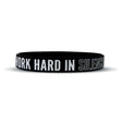 WORK HARD IN SILENCE Wristband kaufen -  Elite Athletic Gear Armbänder  - Fitness Onlineshop