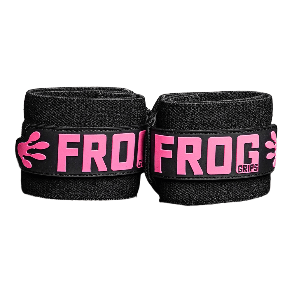 Frog HD Wrist Wraps (Handgelenkbandagen) Pink kaufen -  Frog Grips Handgelenkbandagen  - Fitness Onlineshop