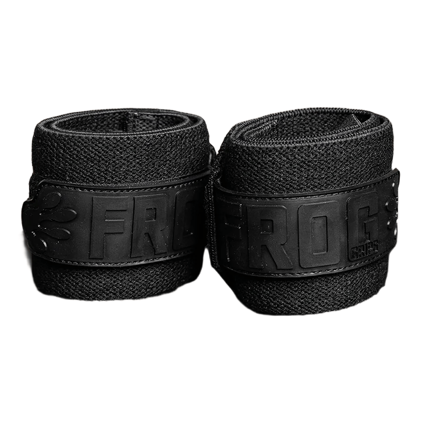 Frog HD Wrist Wraps (Handgelenkbandagen) Schwarz kaufen -  Frog Grips Handgelenkbandagen  - Fitness Onlineshop