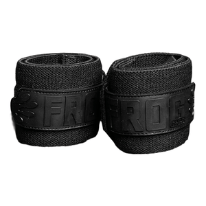 Frog HD Wrist Wraps (Handgelenkbandagen) Schwarz kaufen -  Frog Grips Handgelenkbandagen  - Fitness Onlineshop