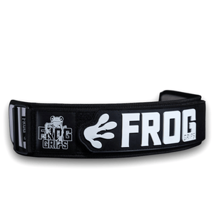 Frog Lifting Belt Schwarz/Weiss / XS kaufen -  Frog Grips Gewichthebergürtel  - Fitness Onlineshop