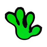 Frog Patch Green Hand kaufen -  Frog Grips Patches  - Fitness Onlineshop