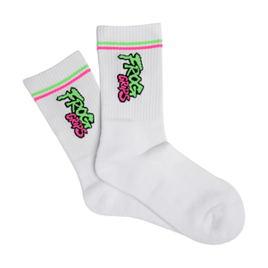 Frog Retro Tube Socks (Socken) Weiss / L/XL kaufen -  Frog Grips Socken  - Fitness Onlineshop