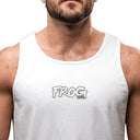 Frog Singlets Weiss/Weiss / XXL kaufen -  Frog Grips Oberteile Herren  - Fitness Onlineshop