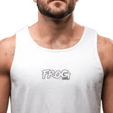Frog Singlets Weiss/Weiss / XXL kaufen -  Frog Grips Oberteile Herren  - Fitness Onlineshop