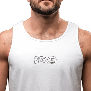 Frog Singlets Weiss/Weiss / XXL kaufen -  Frog Grips Oberteile Herren  - Fitness Onlineshop