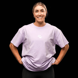 Frog Unisex Oversized T-Shirt (Lavendel) kaufen -  Frog Grips Oberteile Herren  - Fitness Onlineshop
