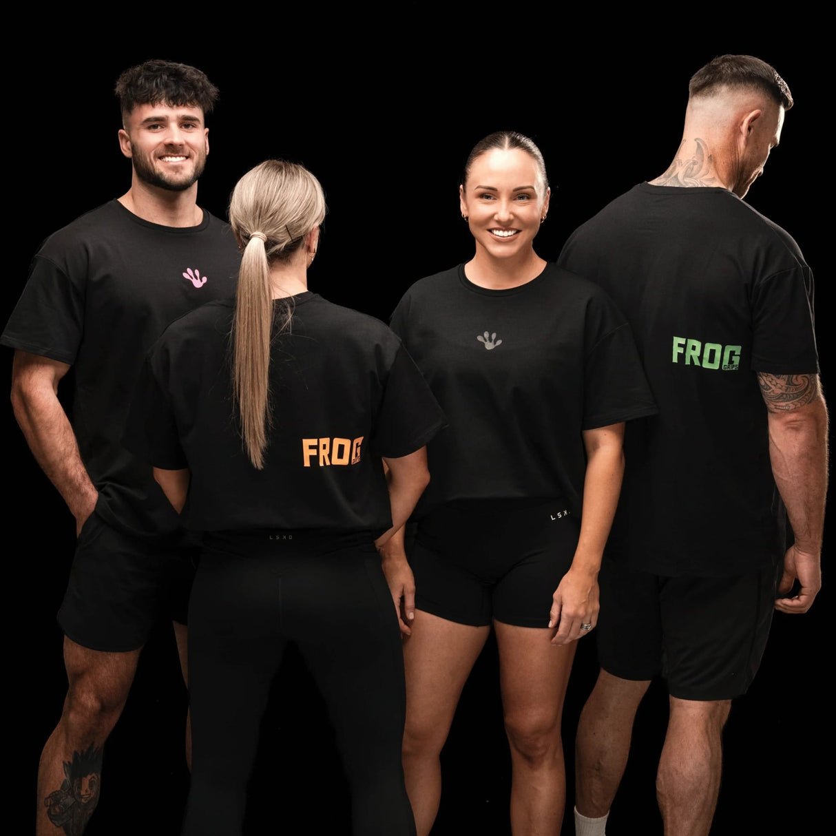 Frog Unisex Oversized T-Shirt kaufen -  Frog Grips Oberteile Herren  - Fitness Onlineshop
