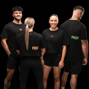 Frog Unisex Oversized T-Shirt kaufen -  Frog Grips Oberteile Herren  - Fitness Onlineshop