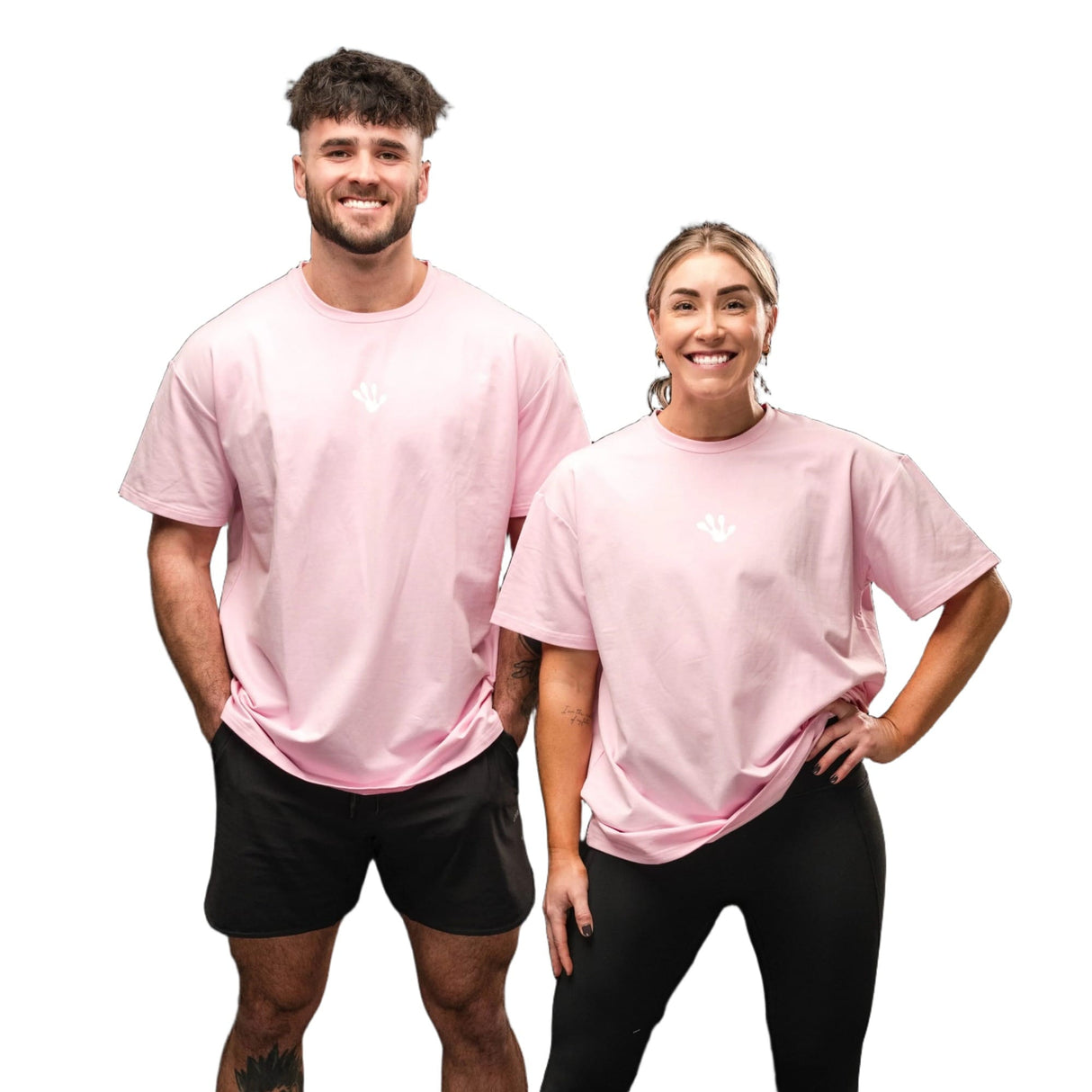 Frog Unisex Oversized T-Shirt (Pink) kaufen -  Frog Grips Oberteile Herren  - Fitness Onlineshop