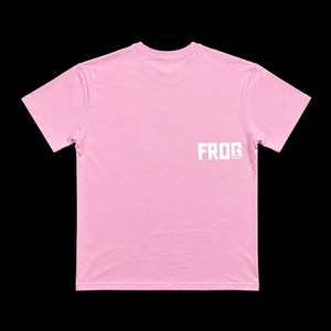Frog Unisex Oversized T-Shirt (Pink) kaufen -  Frog Grips Oberteile Herren  - Fitness Onlineshop